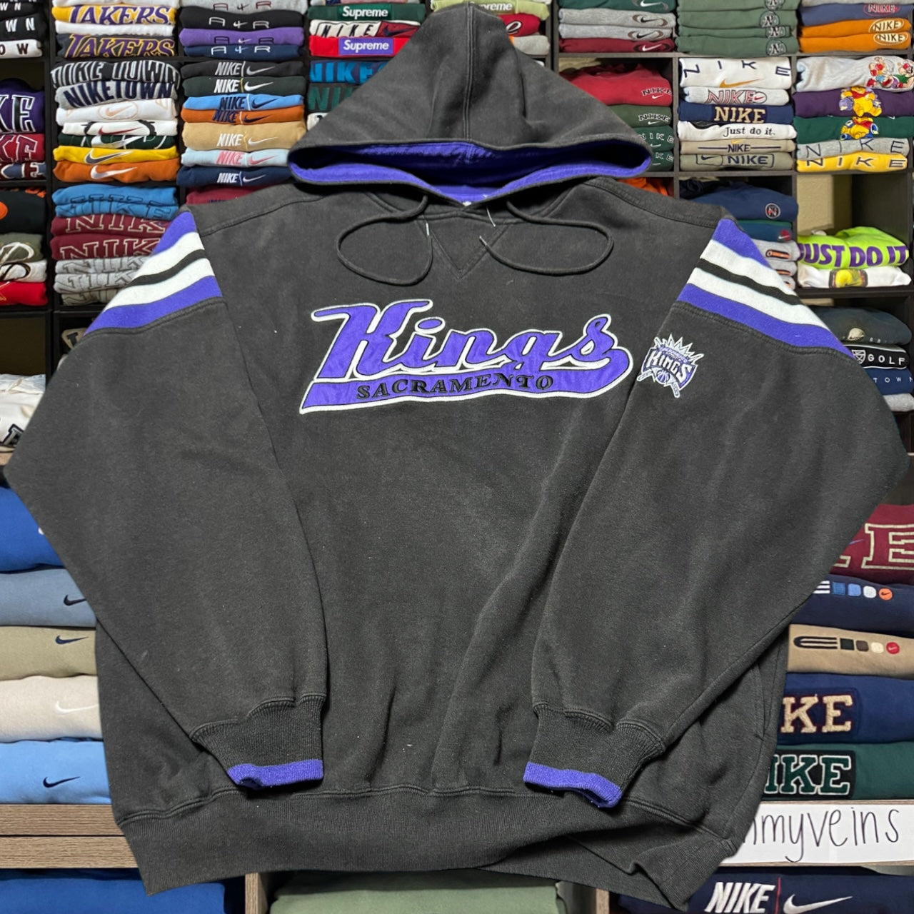 90s sacramento kings nba hoodie