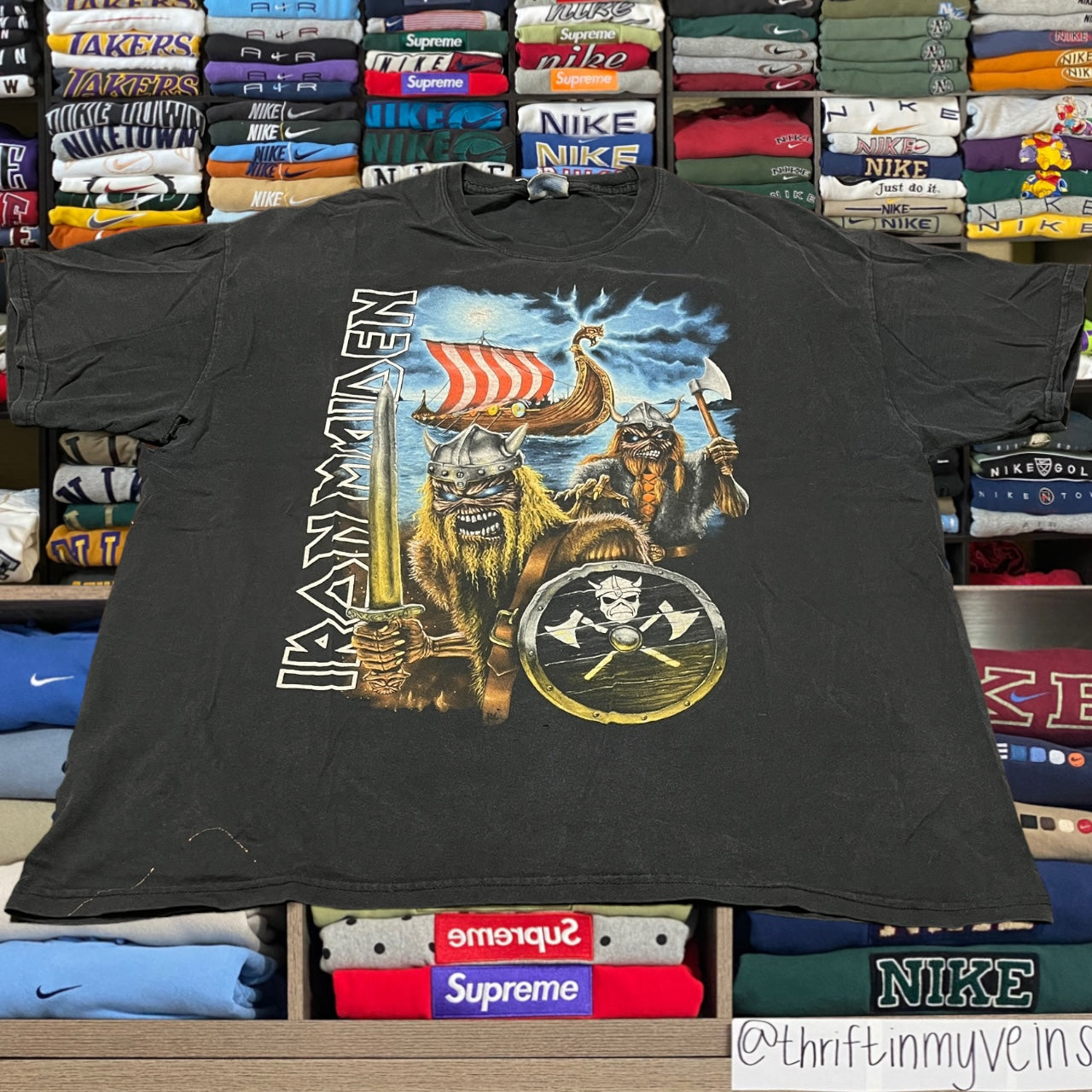 Vintage Y2K 2003 Iron Maiden band tee