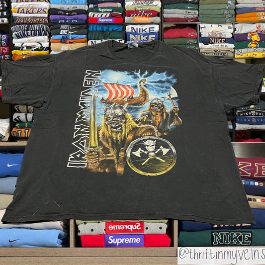 Vintage Y2K 2003 Iron Maiden band tee