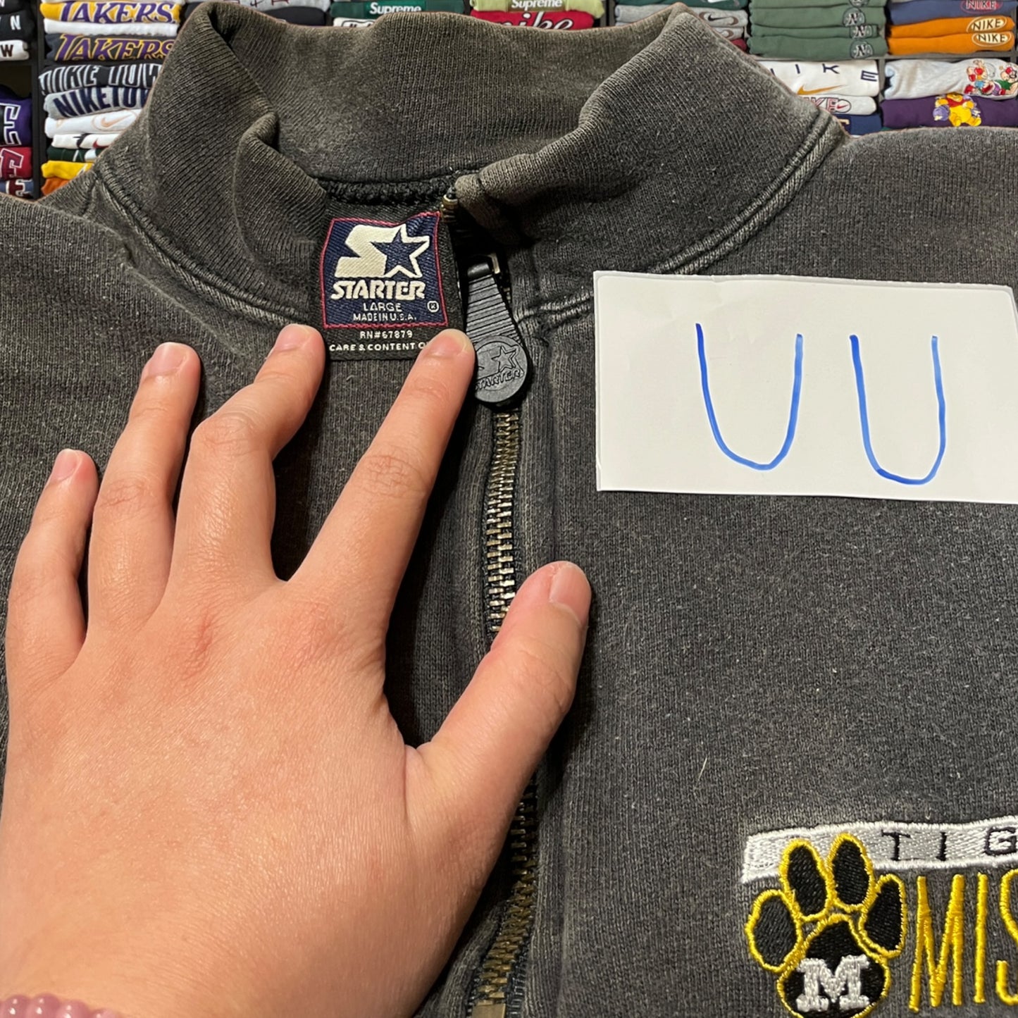 90s Missouri university sweater