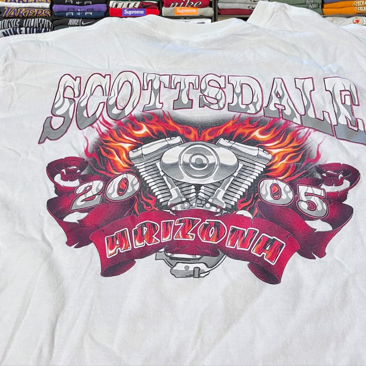 Y2K 2005 biker motorcycle shirt