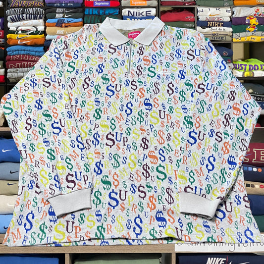 Supreme $ sign sweater