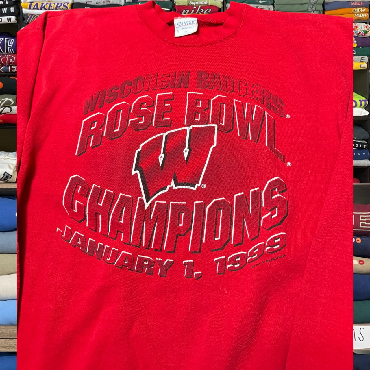 1999 wisconsin badgers sweater (xxlarge)