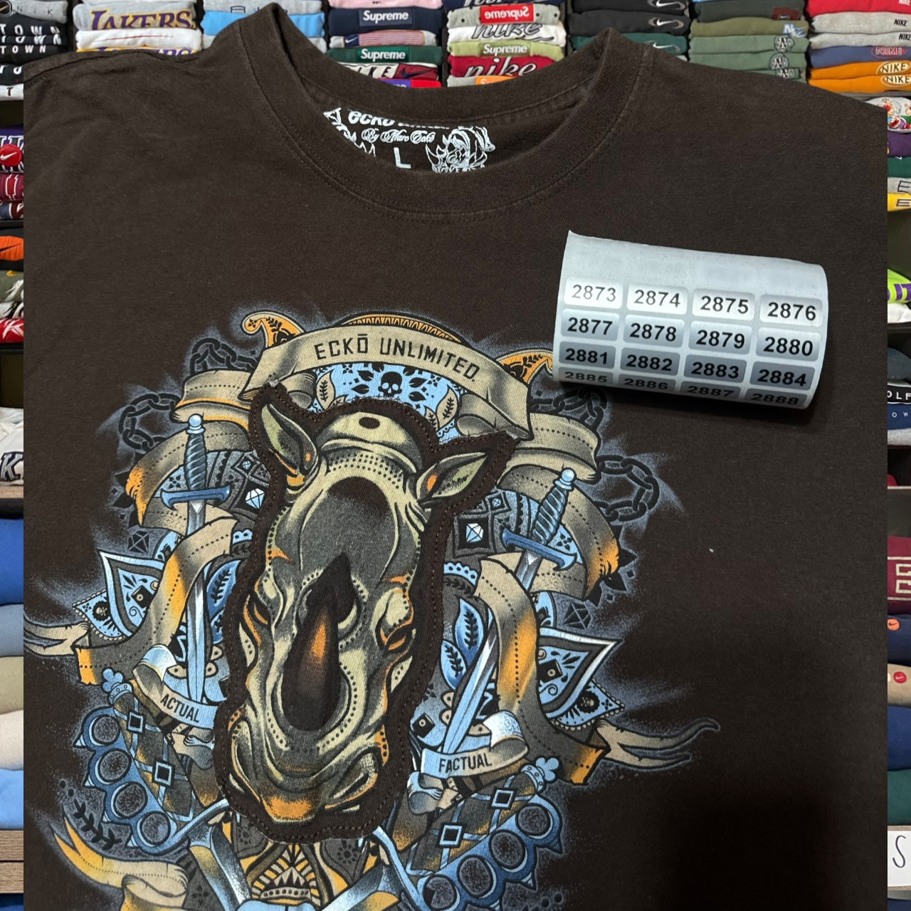 Ecko brown shirt (large)
