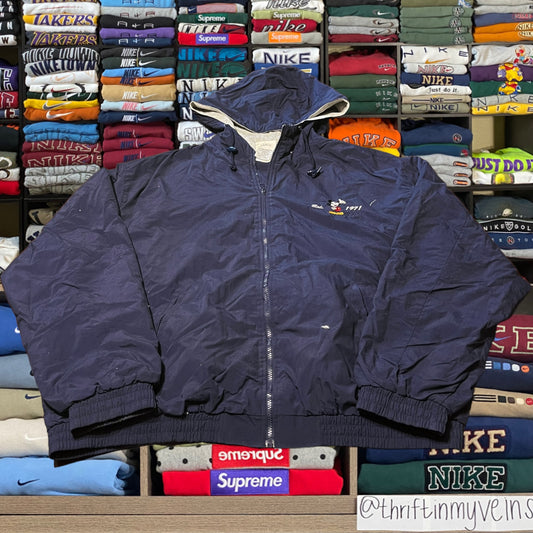 90s Mickey Mouse puffer jacket