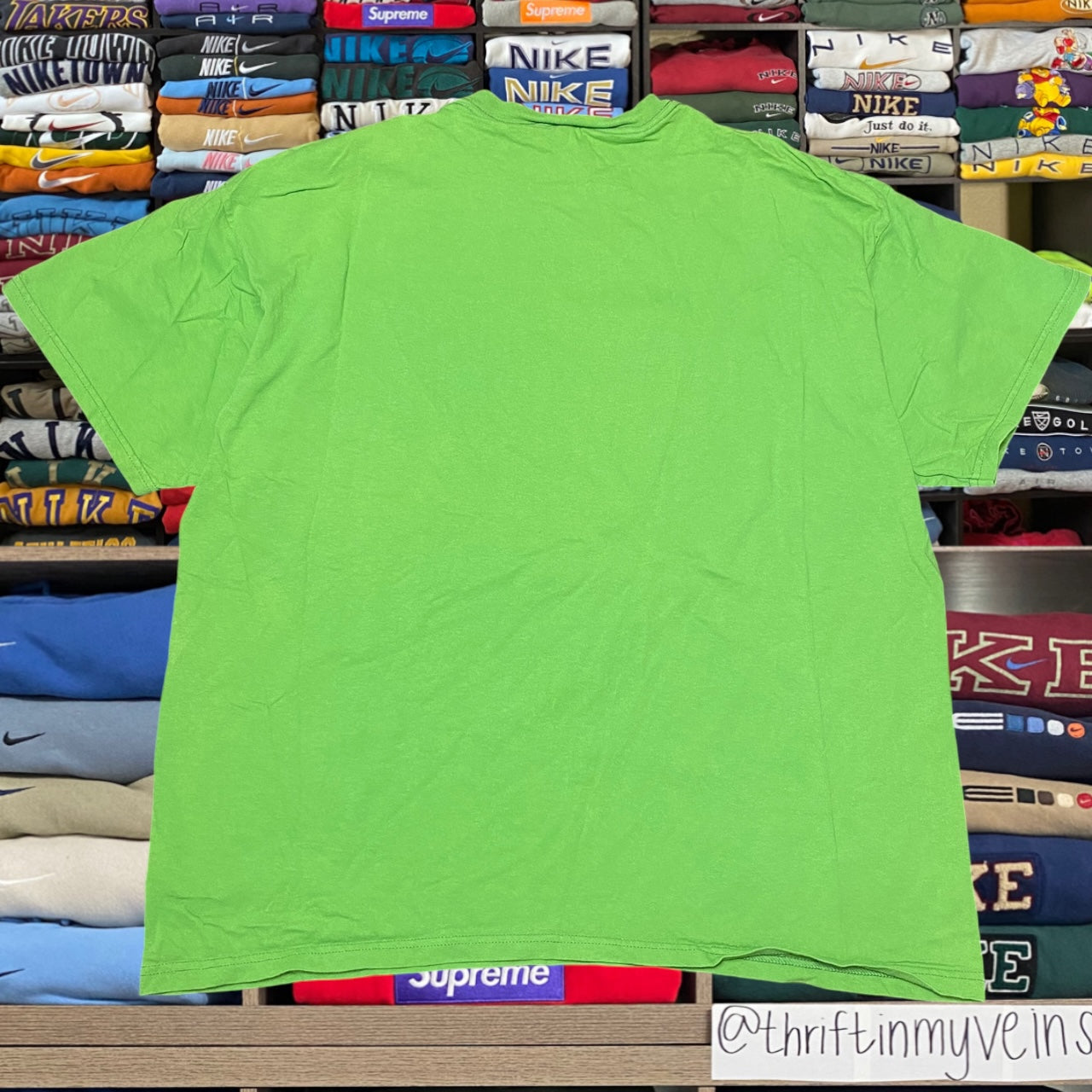 90s Nike Green tonal shirt (xlarge)