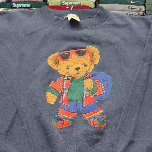 90s teddy bear sweater