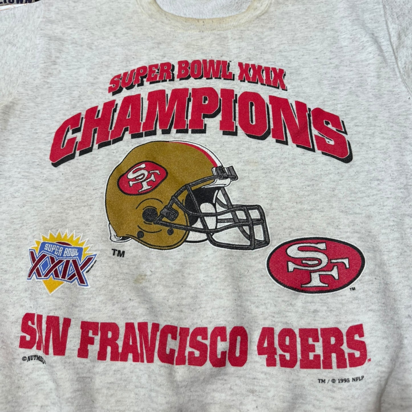 90s 49ers nfl football sweater