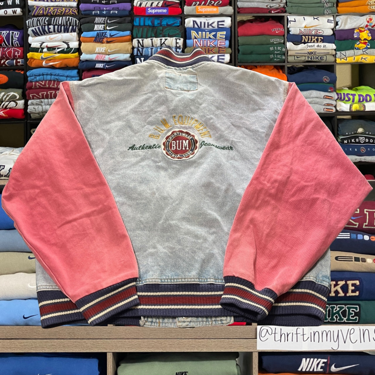 90s bugle boy denim jacket