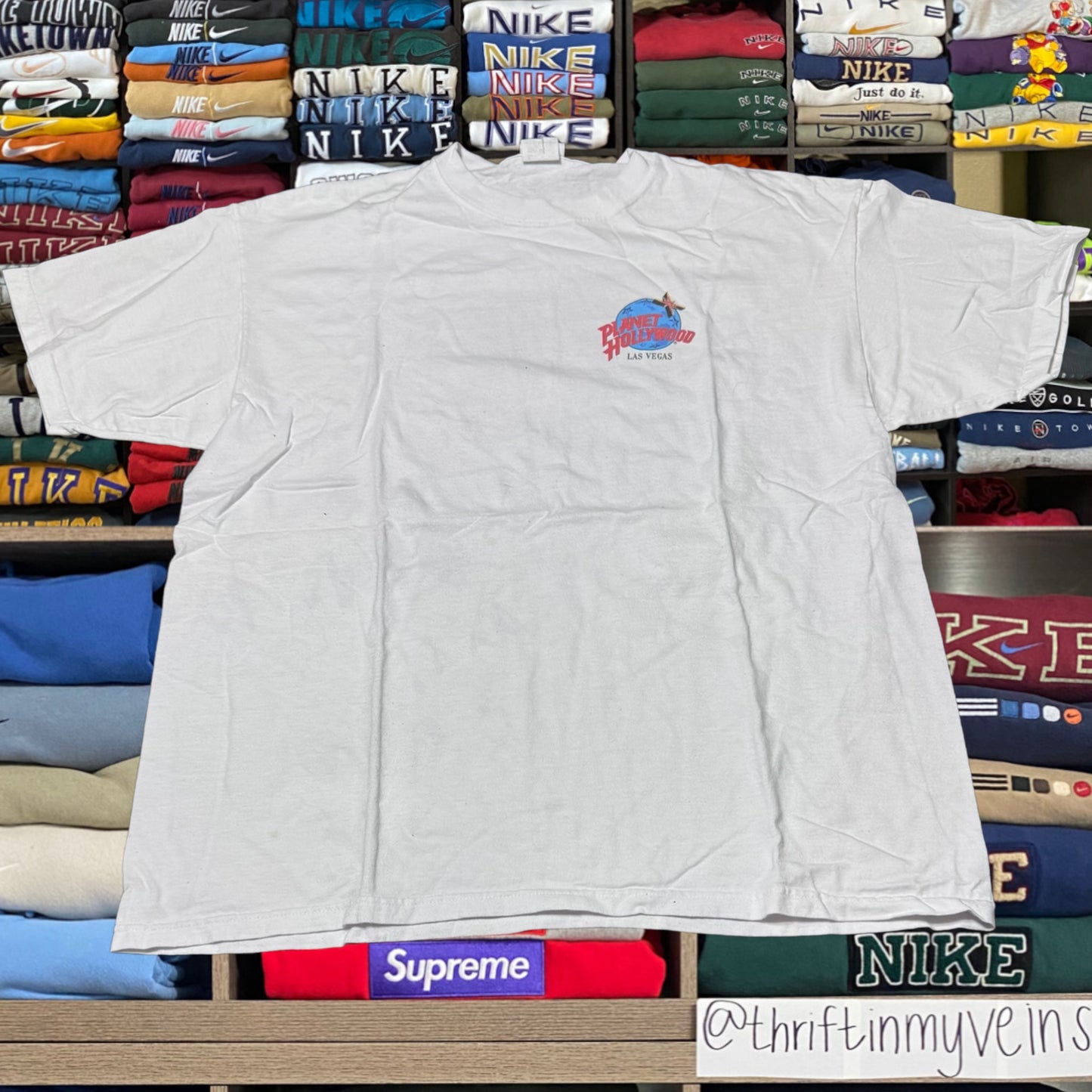 90s planet hollywood shirt