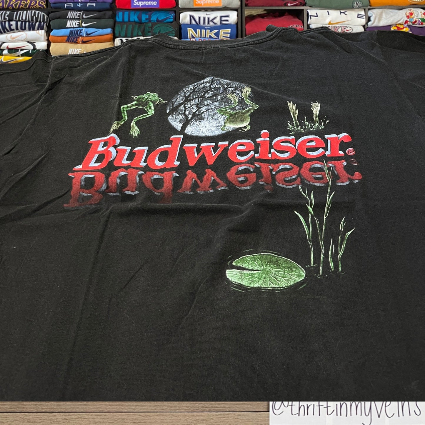 90s Budweiser beer shirt