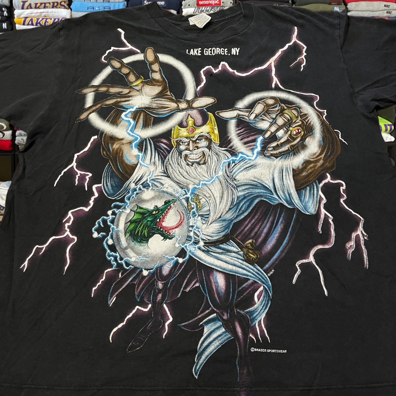 90s American thunder wizards shirt