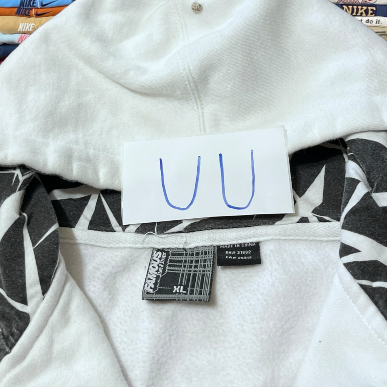 Y2K famous straps and stars hoodie
