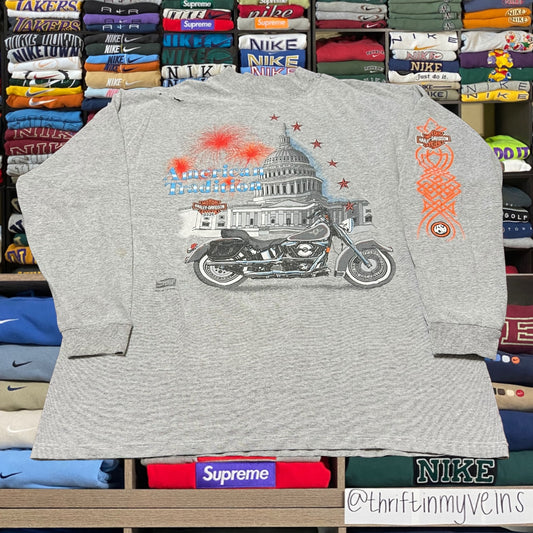 90s Harley Davidson biker motorcycle shirt