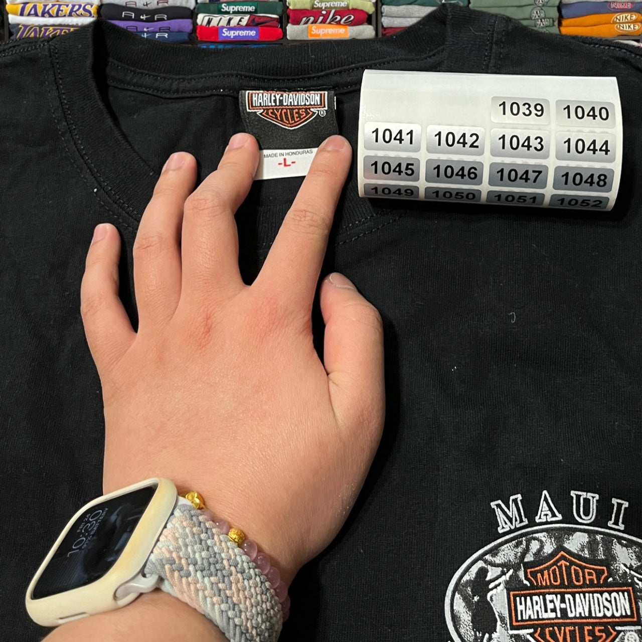 1996 harley biker shirt ( large )