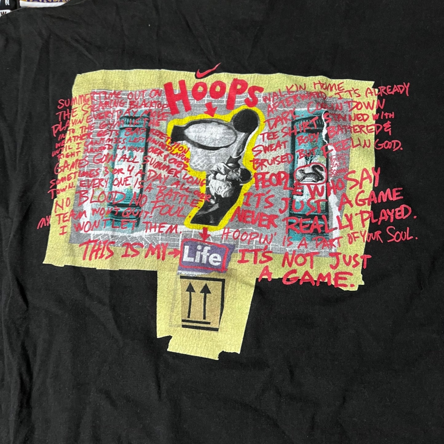 90s Nike x hoops Michael Jordan shirt