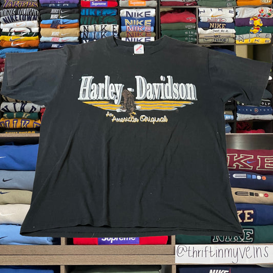 90s Harley Davison biker motorcycle shirt