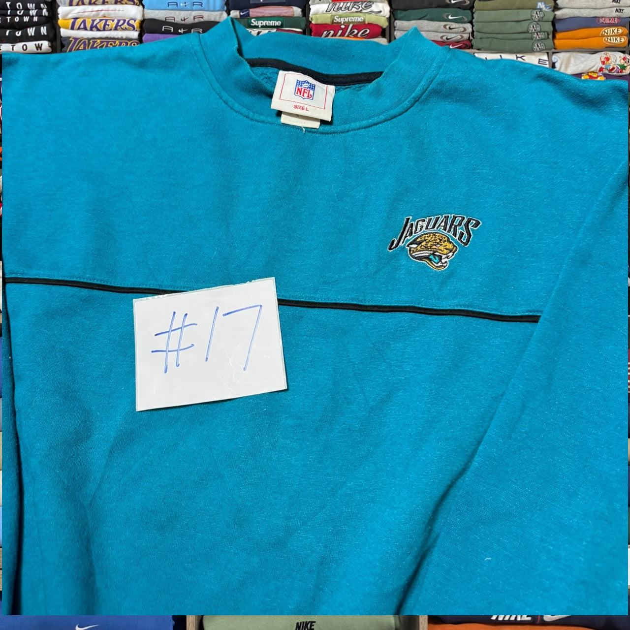 y2k jacksonville jaguars sweatshirt (Large)