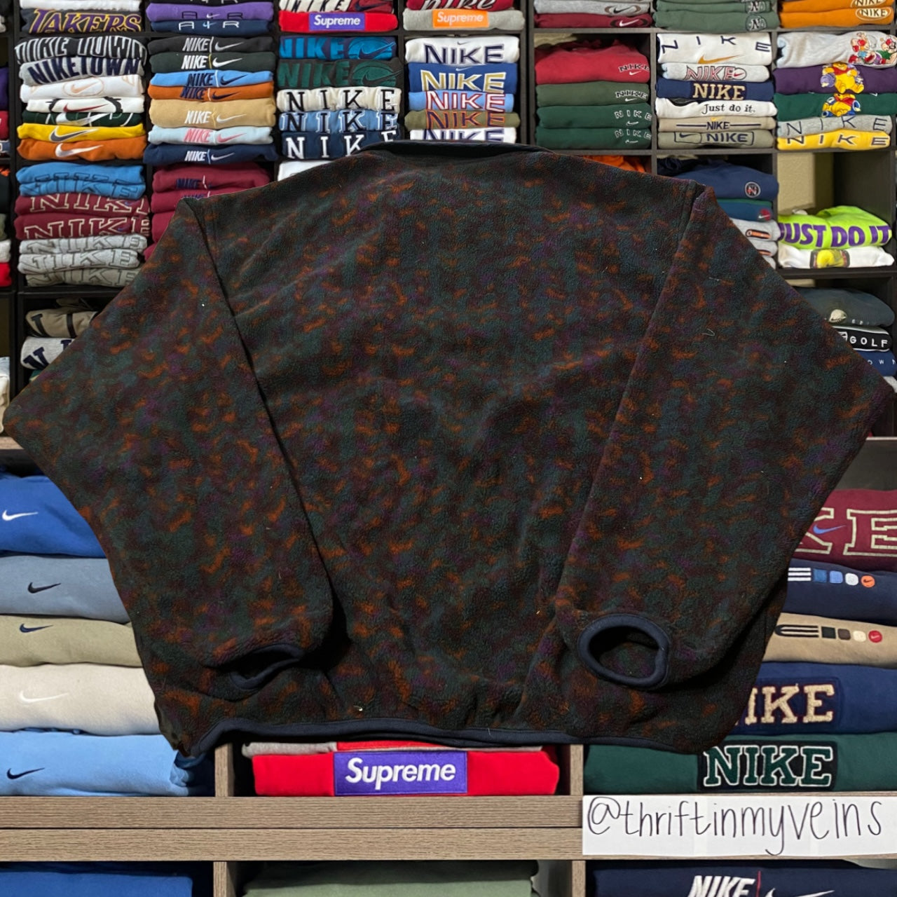 90s Aztec print fleece Patagonia style