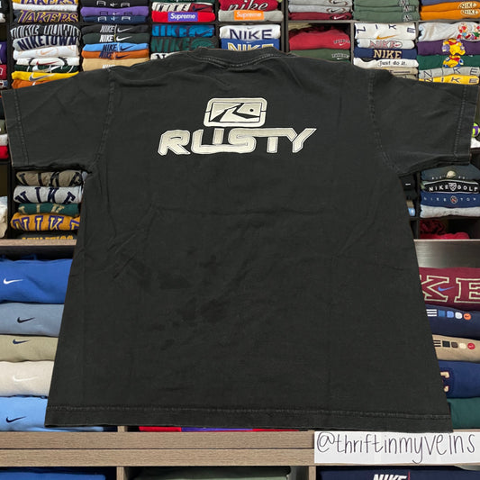 Y2K rusty skater shirt