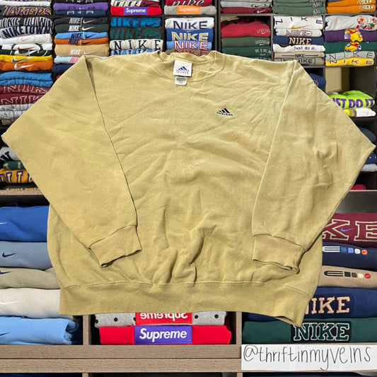 90s Reebok crème earth tone sweater