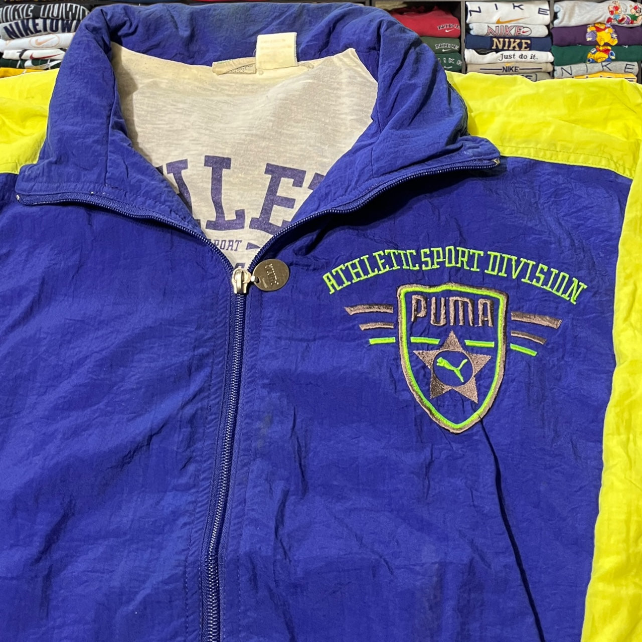 90s puma full zip jacket