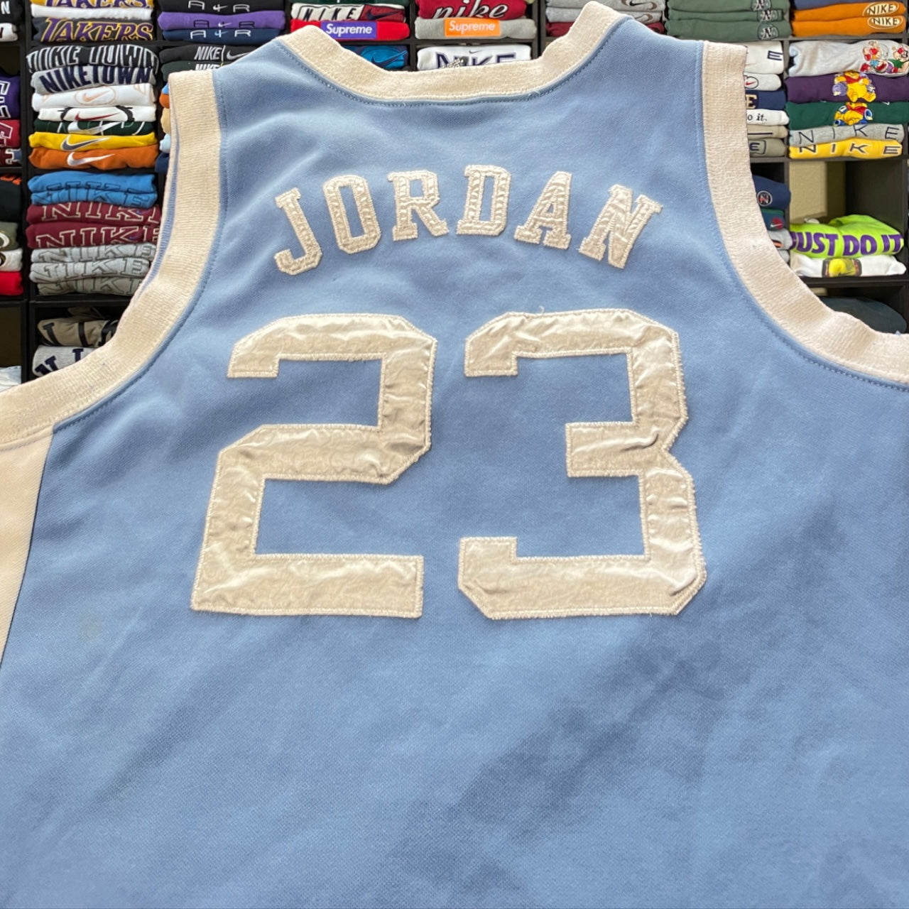 Vintage Nike x Michael jordan baby blue jersey