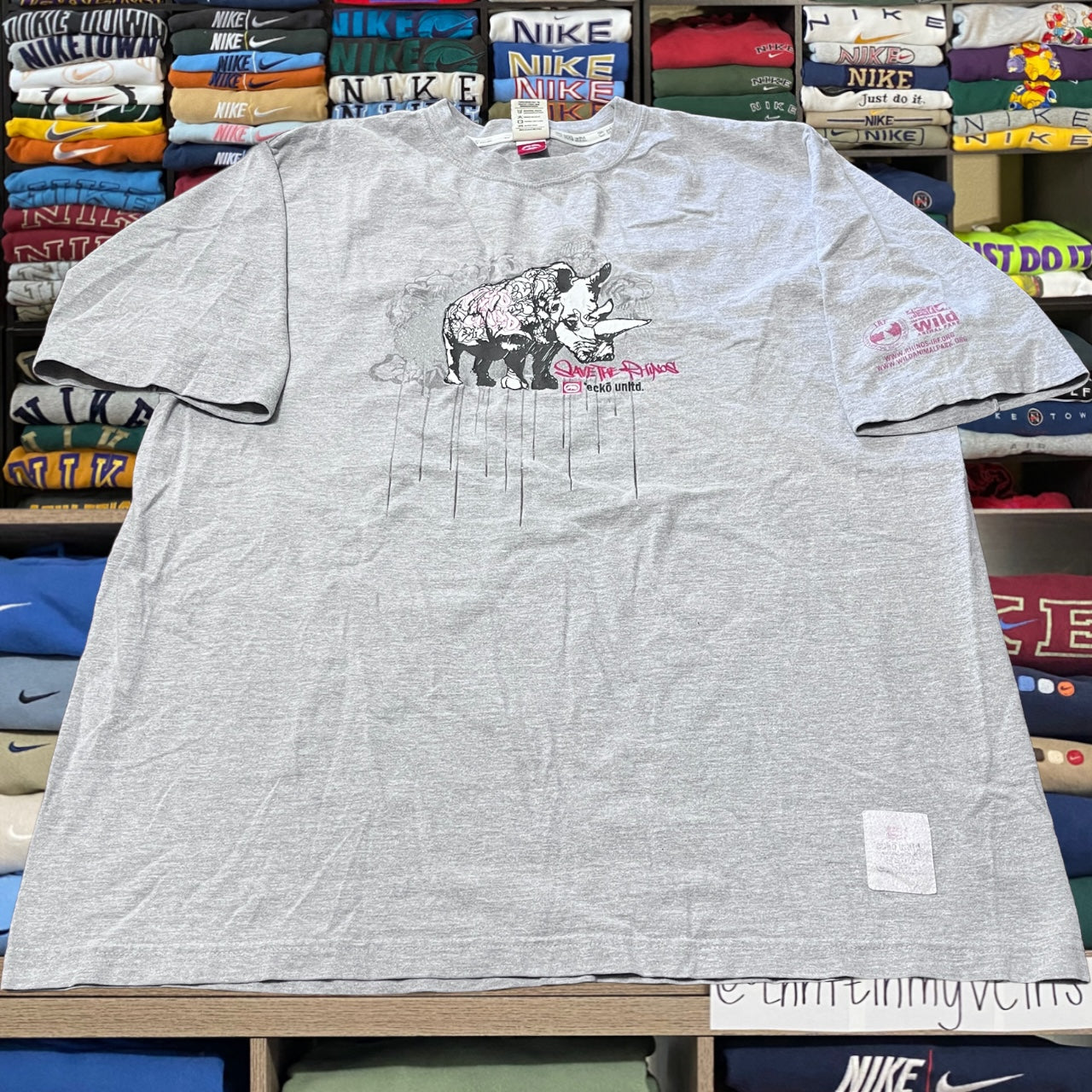 Y2K ecko unlimited skater shirt