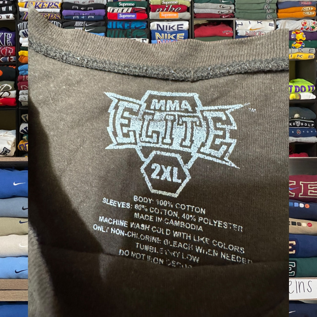 mma elite long sleeve (Xxlarge)