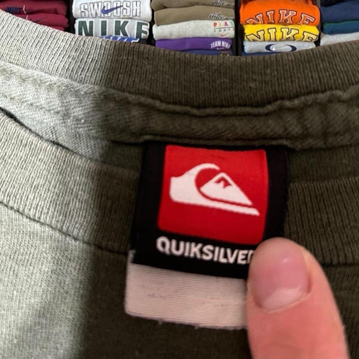 Vintage Y2K quiksilver Surf Sweater/Shirt Large