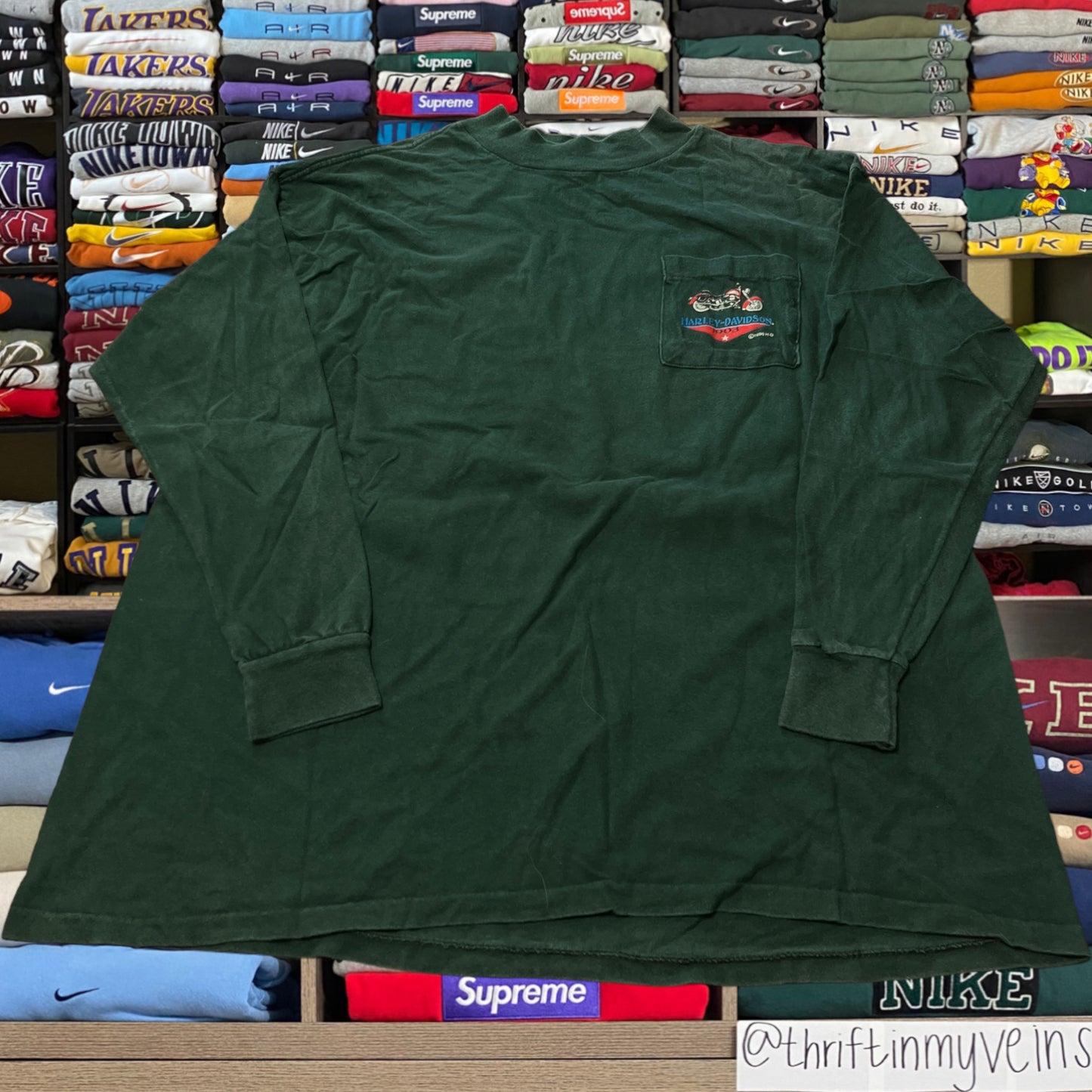 90s Harley Davidson biker motorcycle shirt