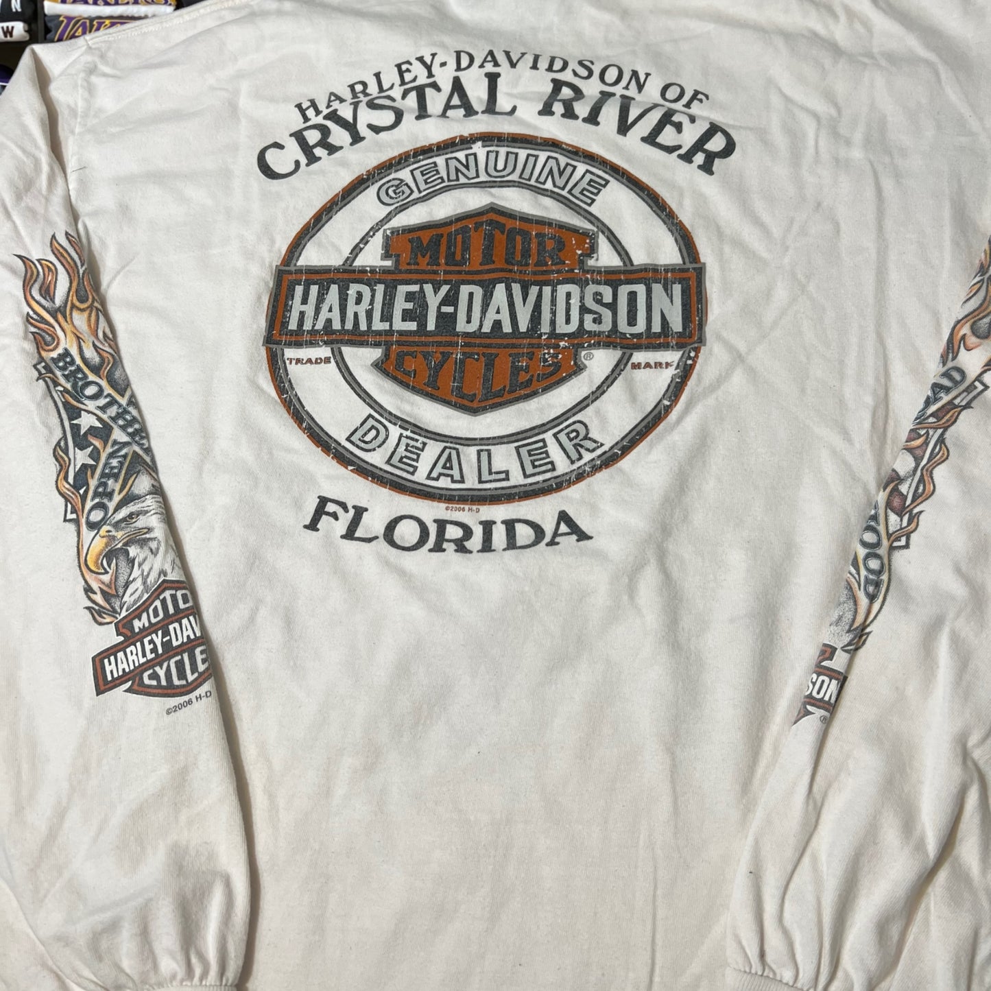 Y2K Harley Davidson biker motorcycle shirt