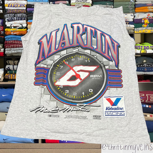 90s nascar graphic tank top shirt