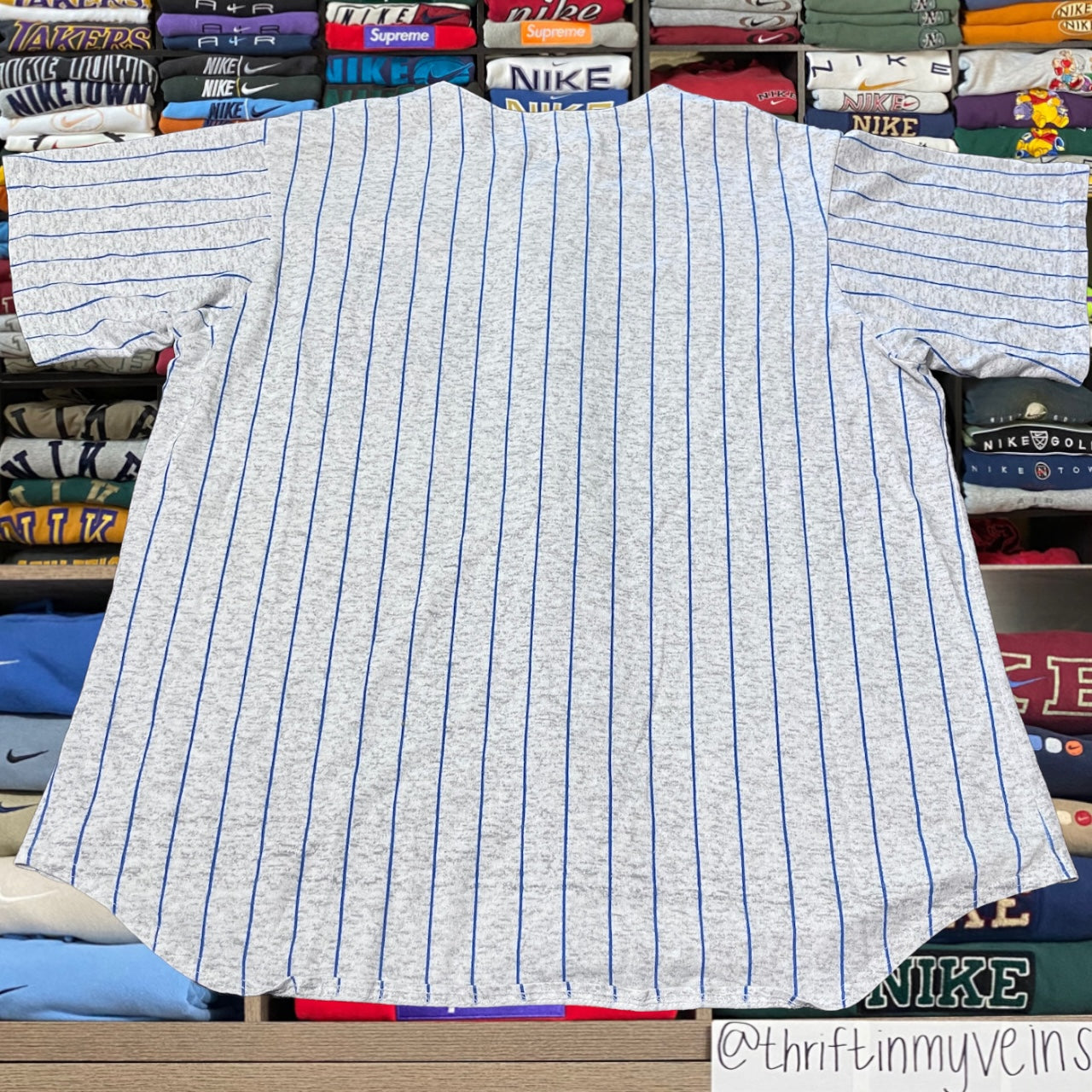 90s Chicago cubs mlb baseball button up