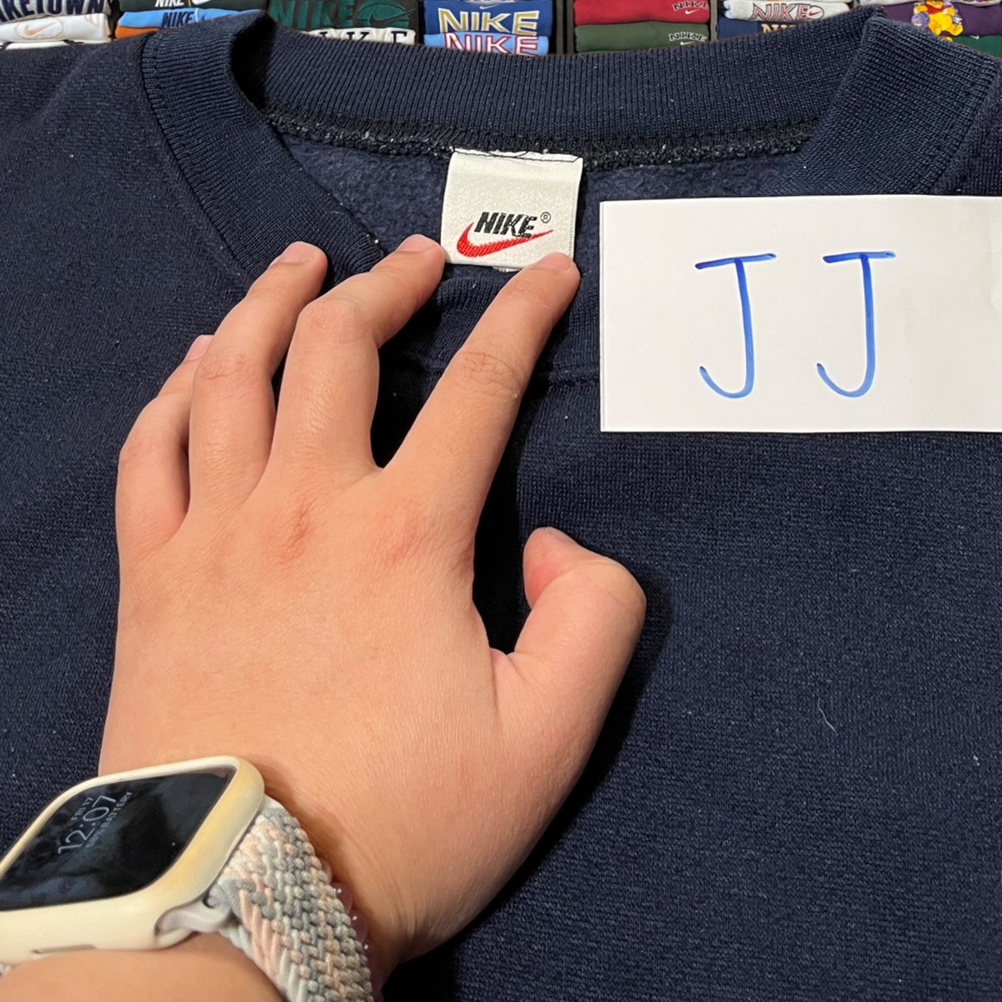 90s Nike navy sweater