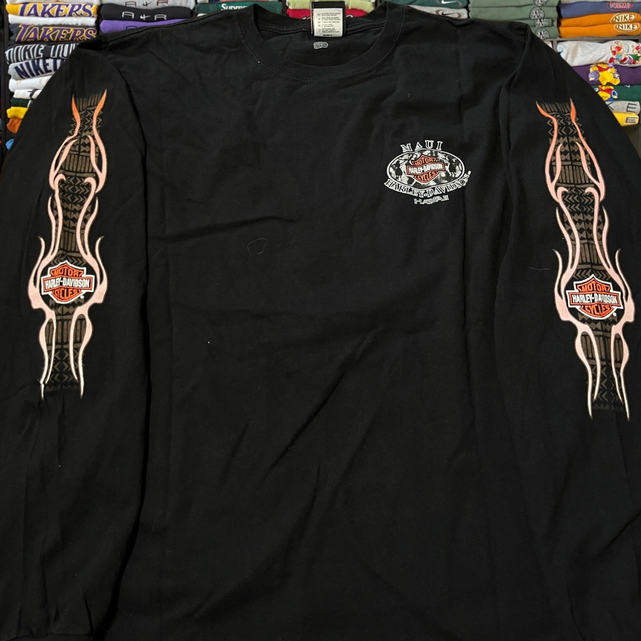 1996 harley biker shirt ( large )
