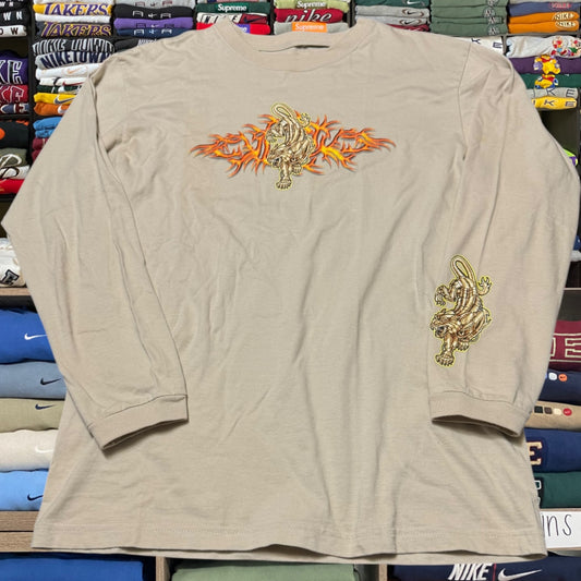 y2k tiger grunge skater long sleeve (Large) #15