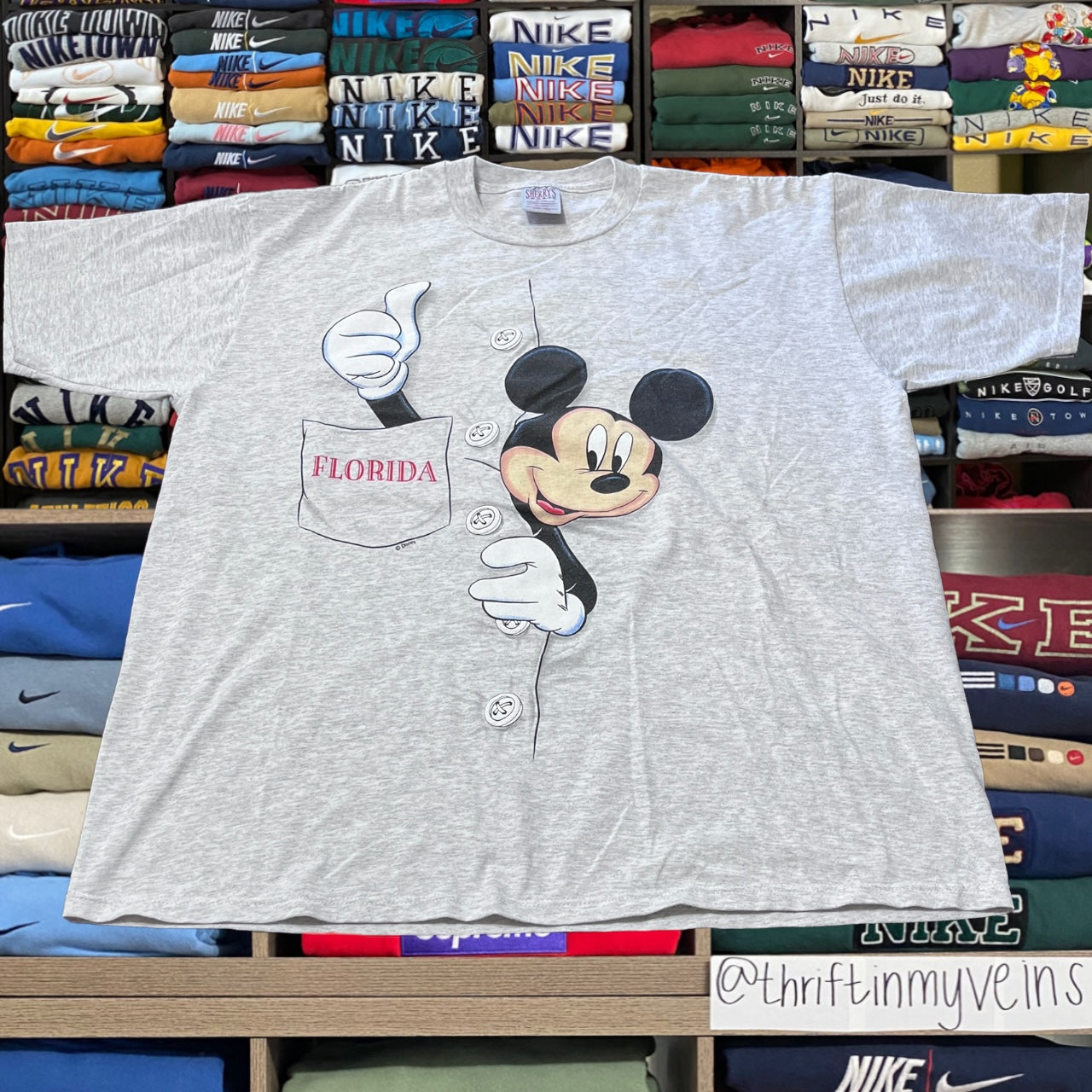 90s Mickey Mouse Florida shirt