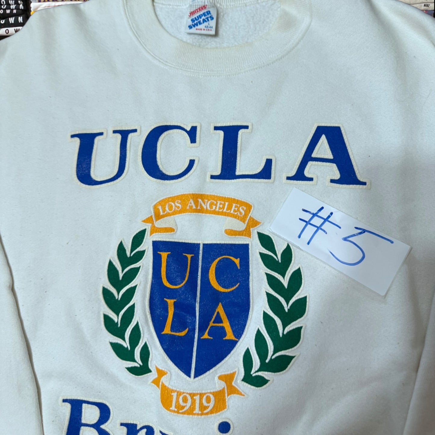 90s ucla bruins college sweater