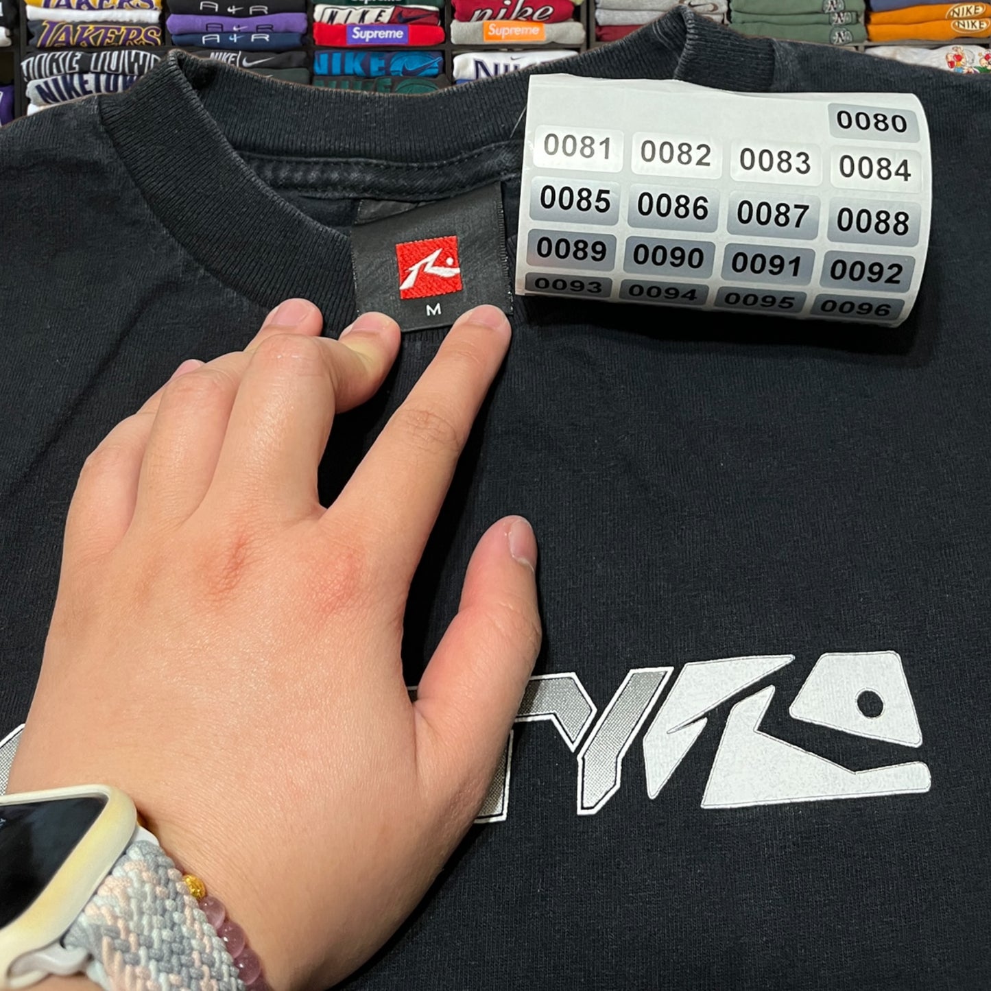Y2K rusty skater shirt