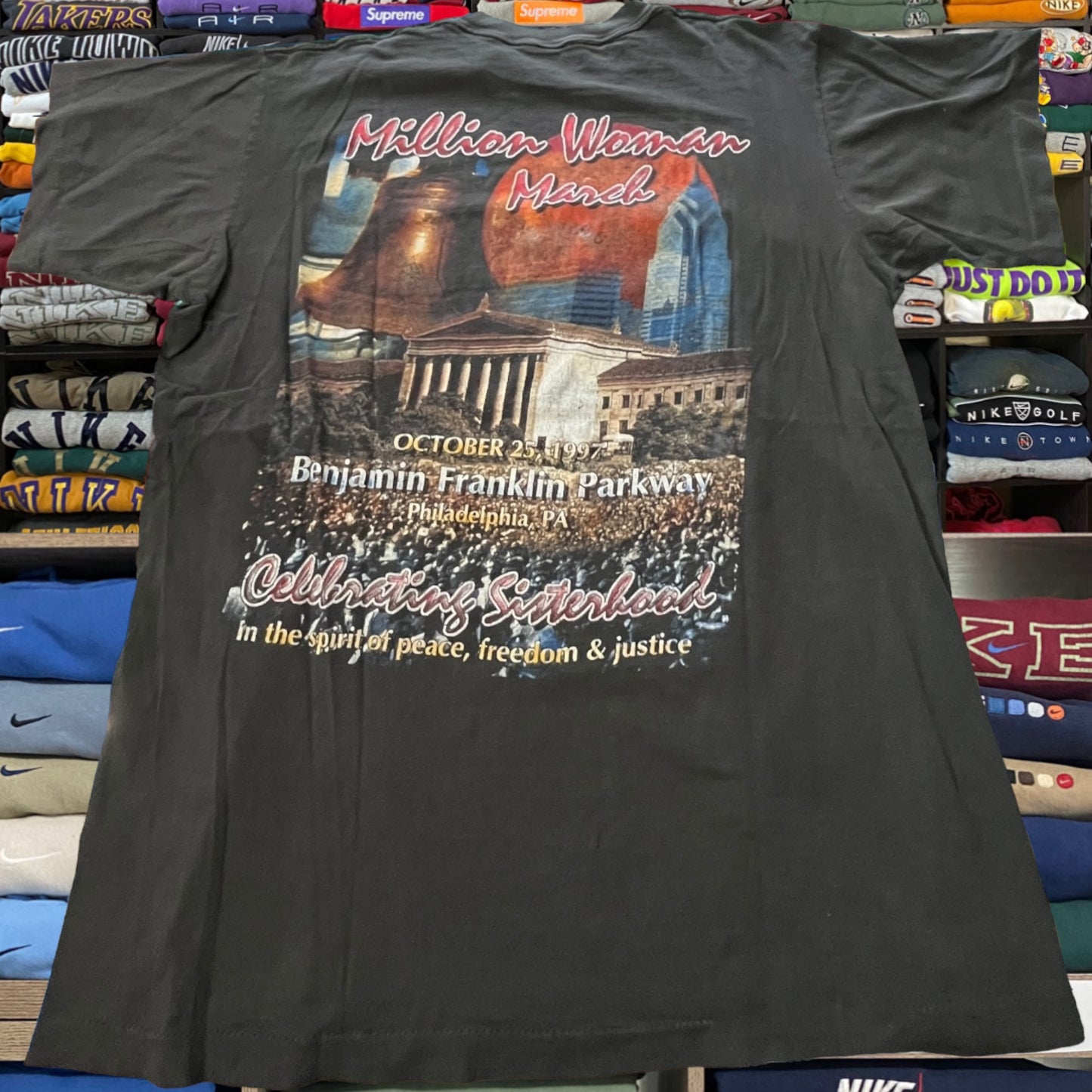 90s million woman march rap tee