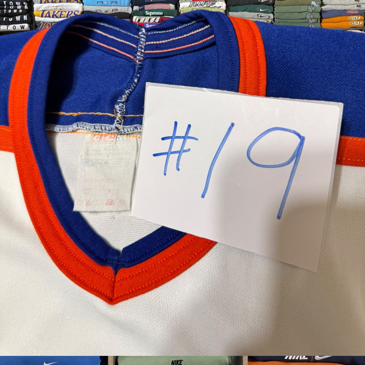 Oilers hockey jersey (medium)