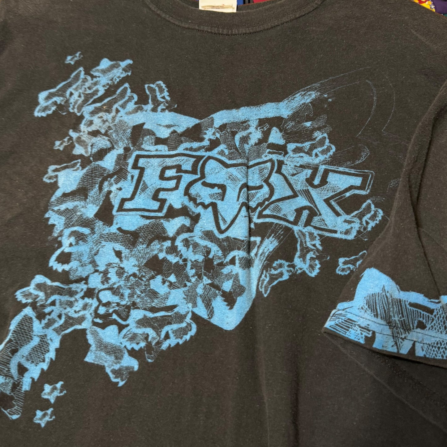 Vintage fox racing black shirt