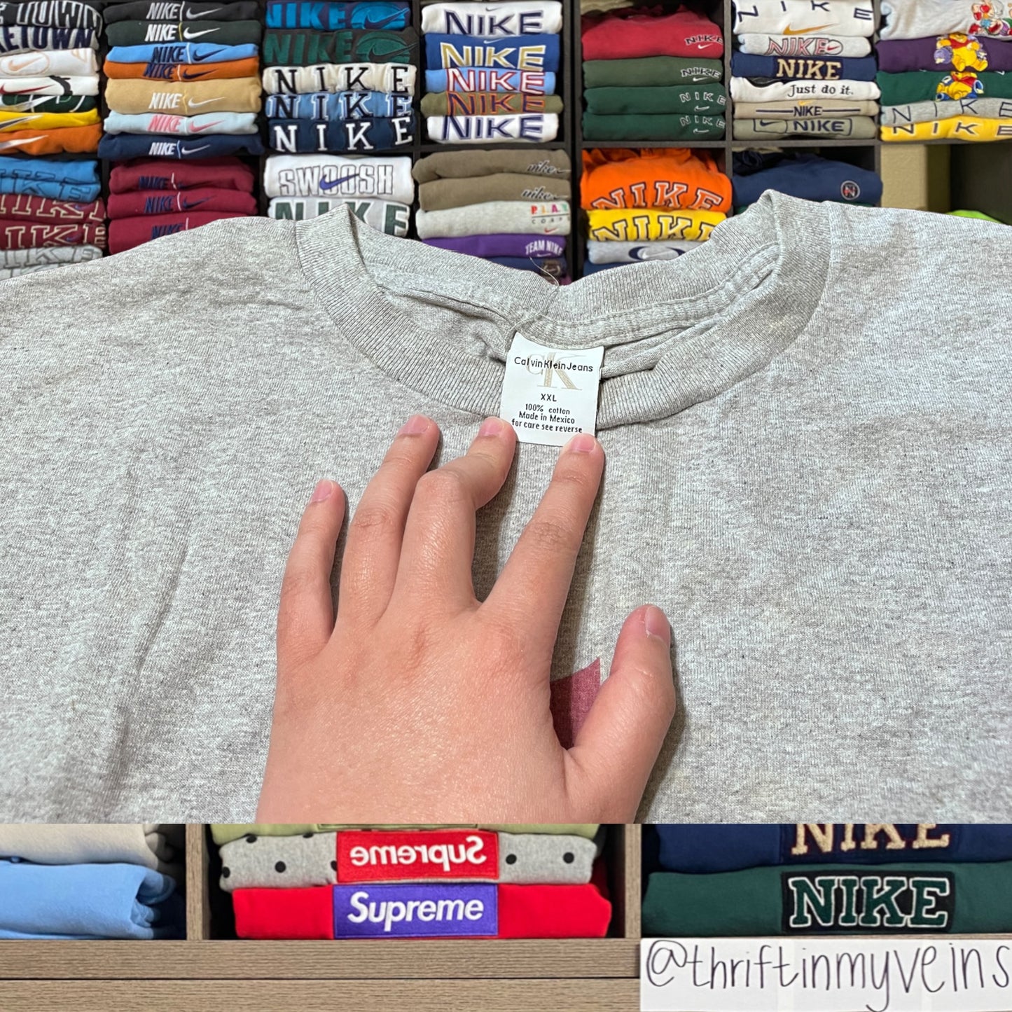 90s calvin klein shirt (XXlarge)