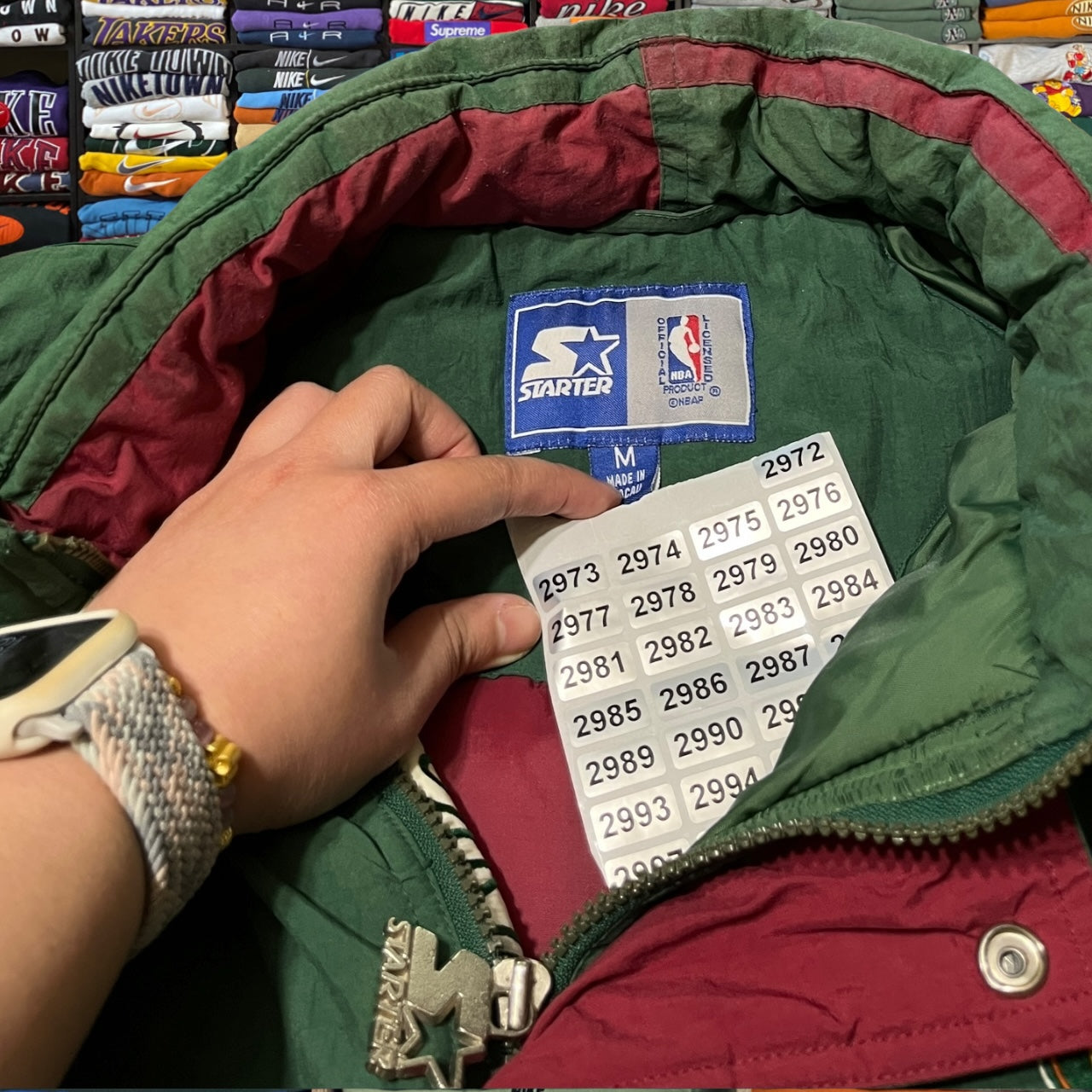 90s Seattle SuperSonics puffer jacket