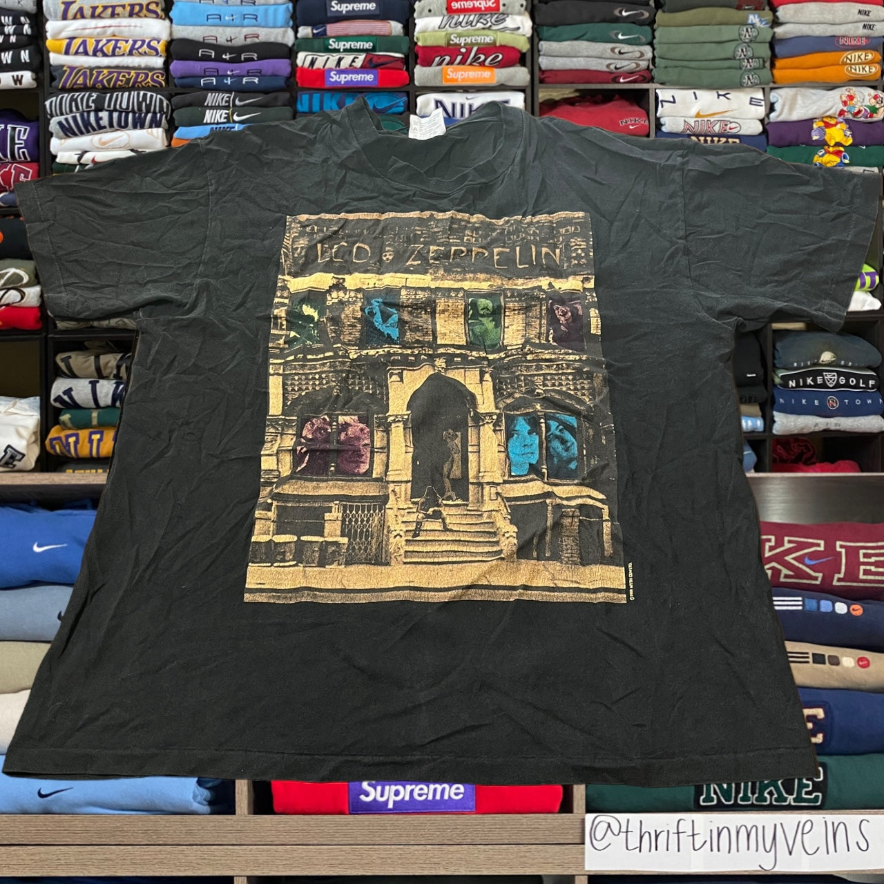 90s Led Zeppelin band tee shirt