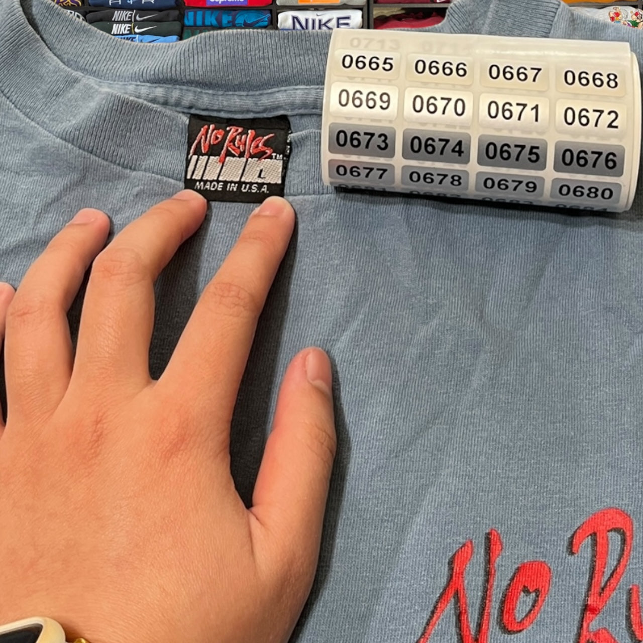 90s alien 3:16 no fear shirt