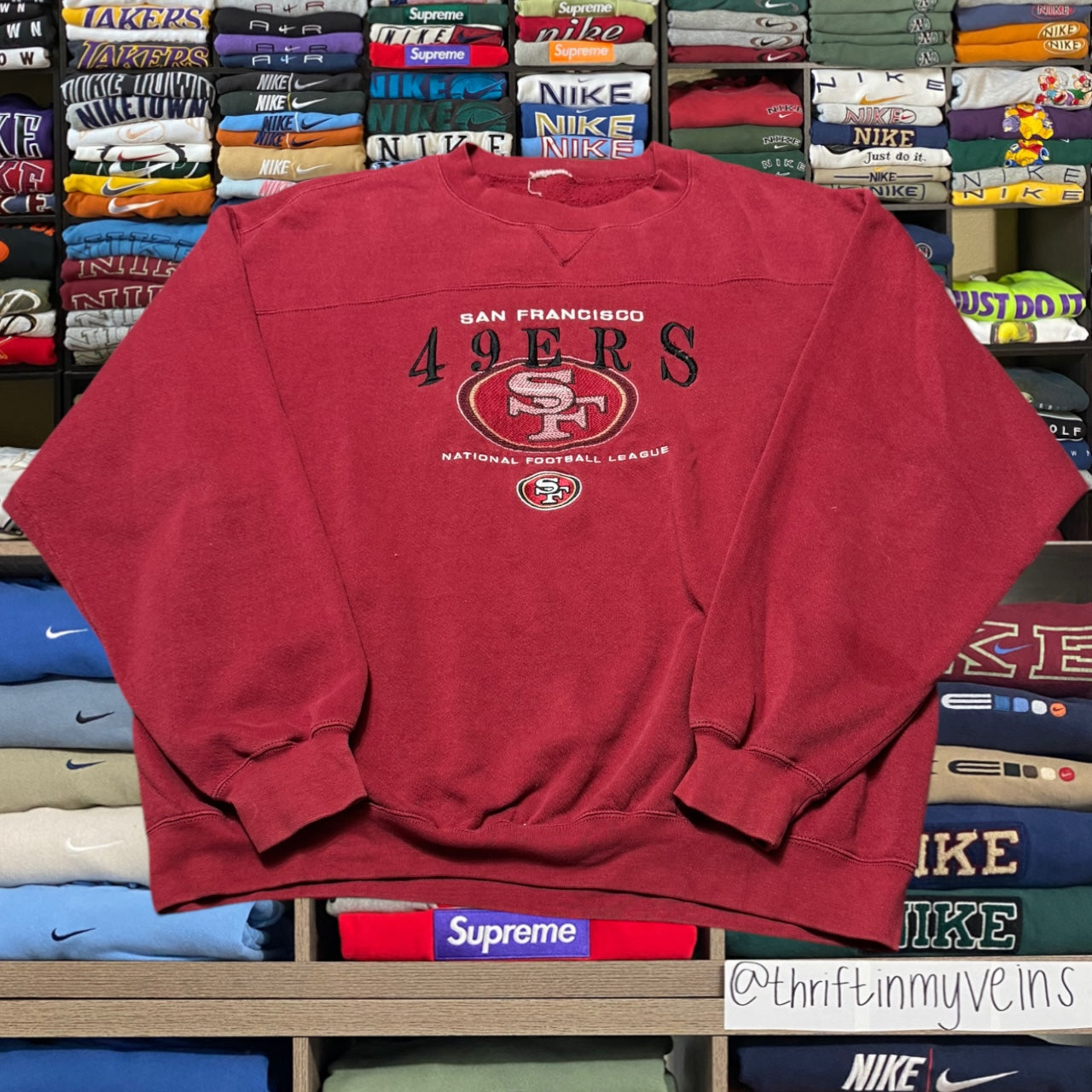 90s stanford university sweater (xlarge)