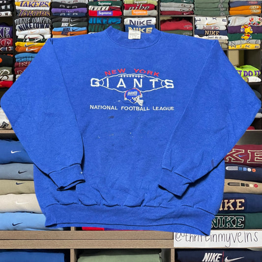 90s new york giants nfl sweatshirt (Large)