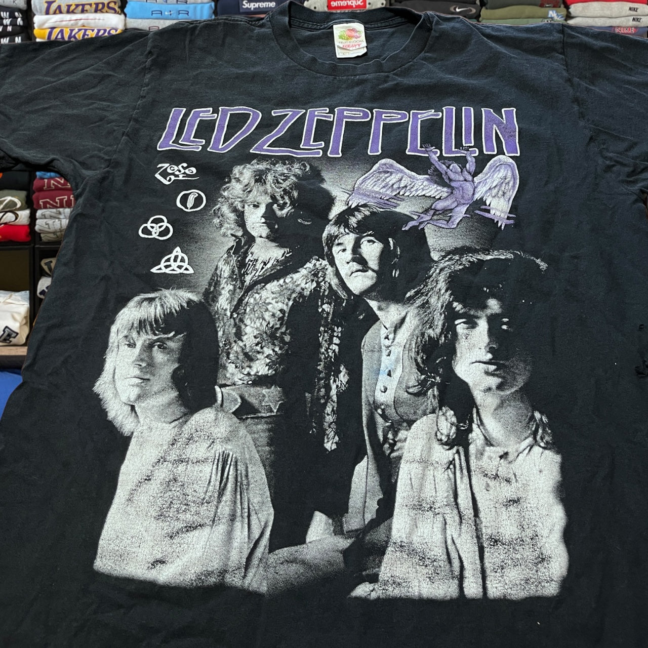 90s Led Zeppelin band tee shirt